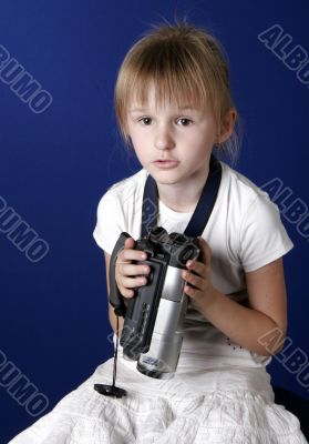 girl shoot home video