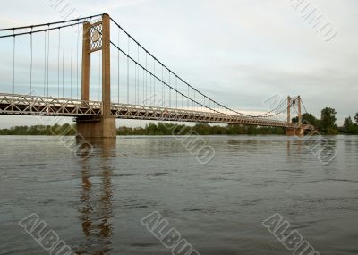 Bridge on Loire river