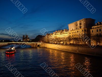 Paris at night