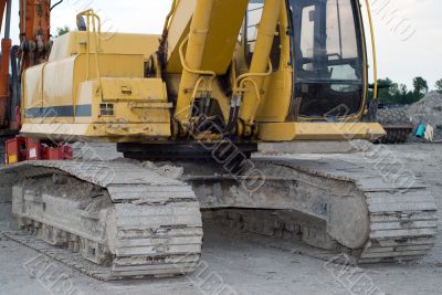 Backhoe Treads