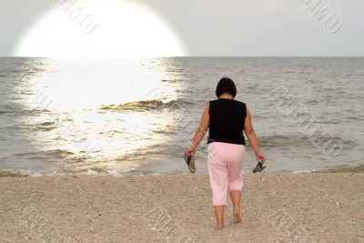 Child At The Beach
