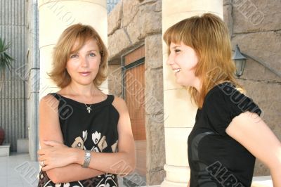 Mother and daughter
