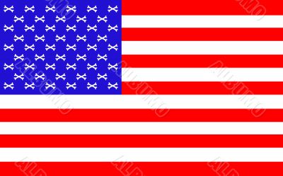Abstract Flag