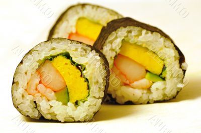 japanese sushi rolls