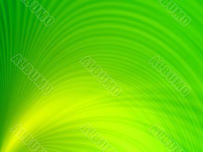 green waves