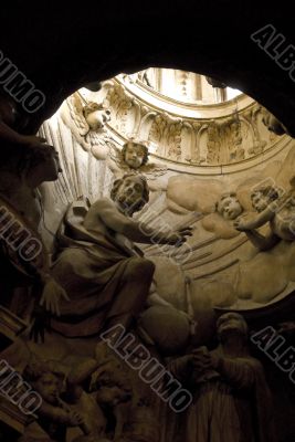 Interior of the Sansepolcro Cathedral