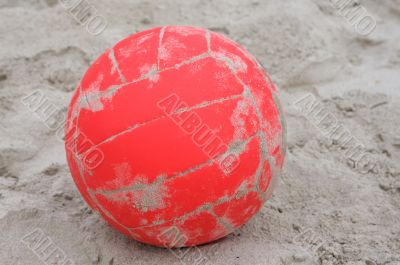 A red ball boleibol