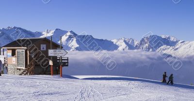 Ski vacation in Alpes