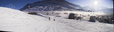 Panorama - Ski vacation in Alpes