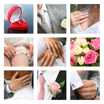 Nuptial collage