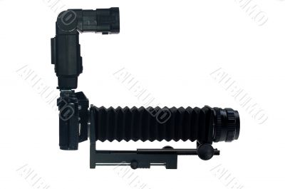 camera with macro attachment