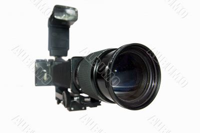 camera with macro attachment