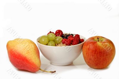 Granola with Fruits