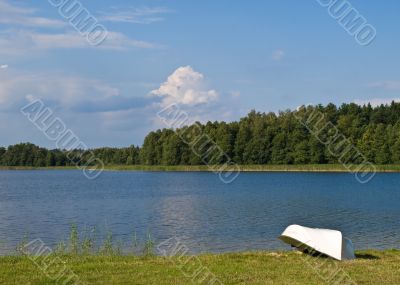 Beautiful lake in Poland