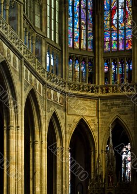 Inside Praha Cathedral