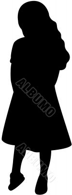Girl silhouette