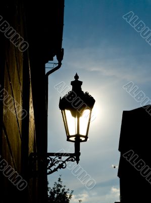 Sun in a lamp