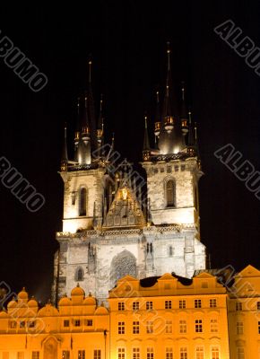 Night Prague