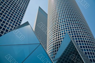 Azrieli skyscrapers Tel-Aviv