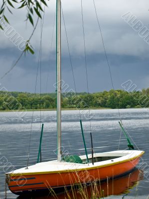Boat on the lake