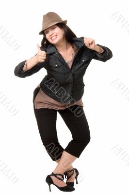 dancing woman