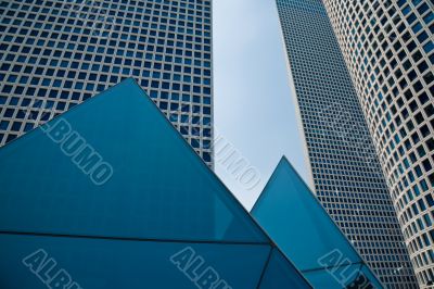 Azrieli skyscrapers Tel-Aviv