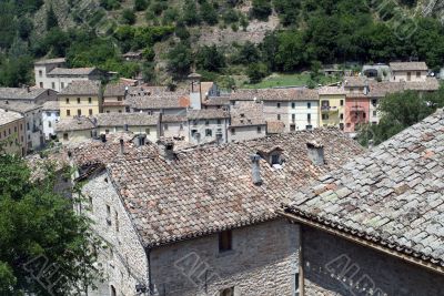Piobbico, panorama