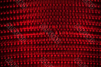 Red background