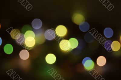 Holiday blue light