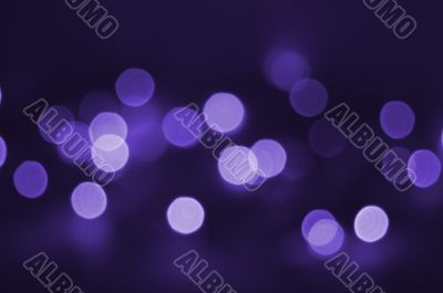 Holiday violet light