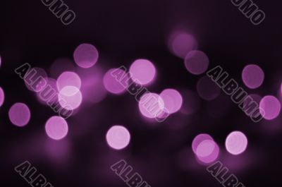 Holiday violet light