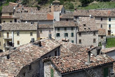 Piobbico, panorama