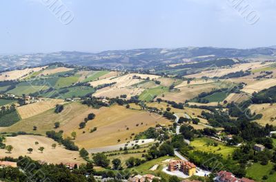 Panorama from Arcevia