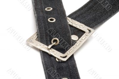 jeans belt closeup