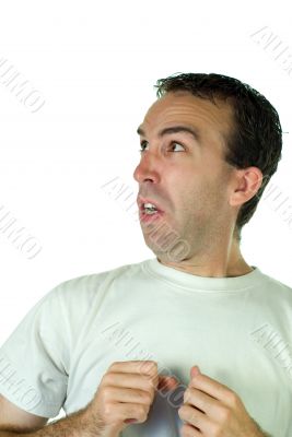 Scared Man