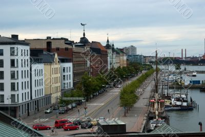 Quay in Helsinki