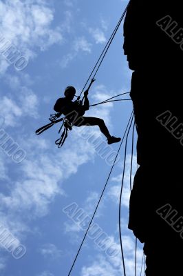 man-climber & ropes