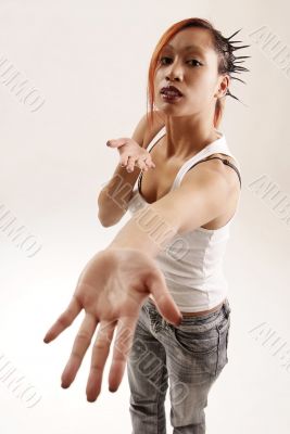 hands open