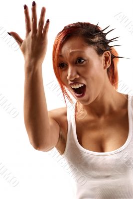 open mouth