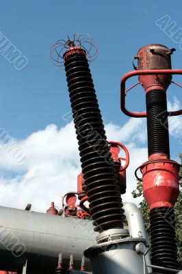 old electric power station