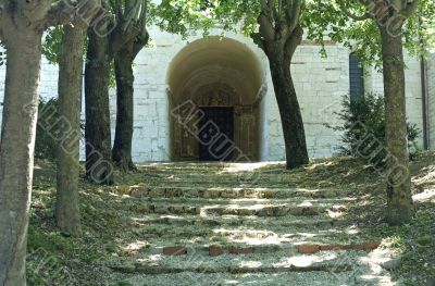 Sassoferrato - Abbey of Santa Croce