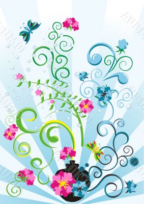 perfume background