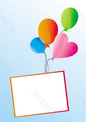 baloons in sky