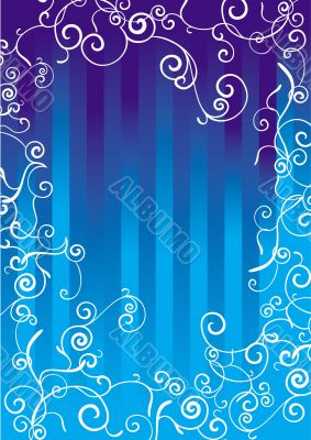 vector blue backdrop