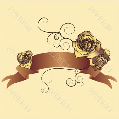 brown rose