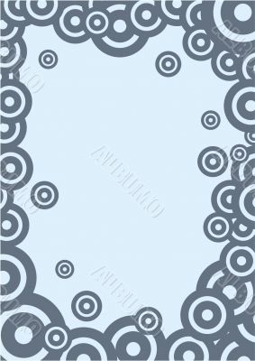 vector circles frame