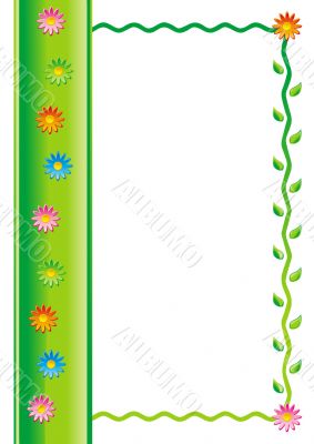 green frame