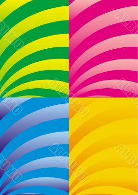 different color abstrakt backgrounds