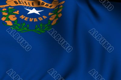 Rendered Nevada Flag