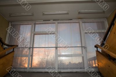 Sunrise from the window